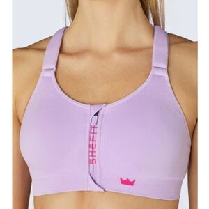 SHEFIT Luxe Low Impact Sports Bra Lilac